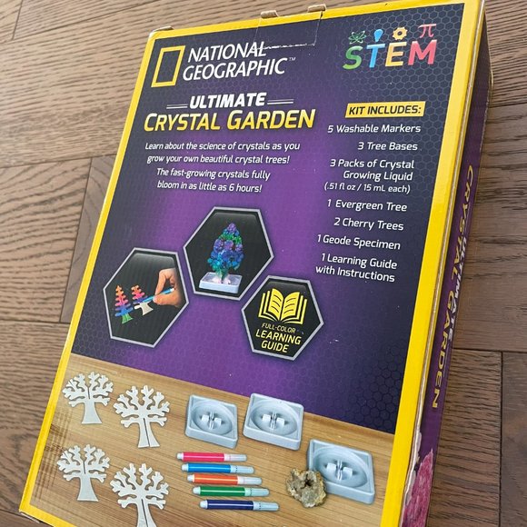 Lot of 2 National Geographic Crystal Growing Kits, 8+ yrs - Picture 6 of 7